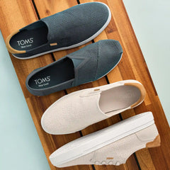 Mens Baja 2.0 Slip On Sneaker Taupe Mesh
