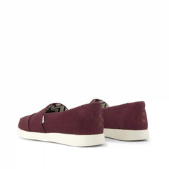 Womens Alpargata Plus Burgundy Heritage Canvas