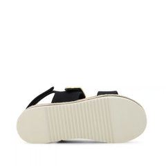 Giana Kids Sandal Black Canvas