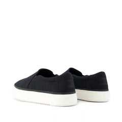 Womens Emily Slip On Sneaker Black Heritage Canvas