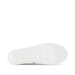 Womens Asher Platform Slip On Sneaker Grey Canvas
