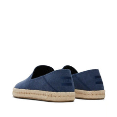 Santiago Loafer Navy Recycled Cotton Canvas
