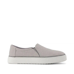 Womens Emily Slip On Sneaker Drizzle Grey Heritage Canvas