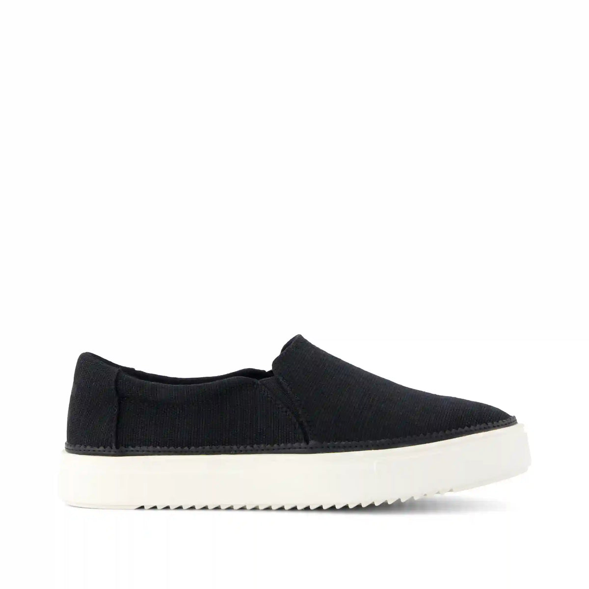 Womens Emily Slip On Sneaker Black Heritage Canvas