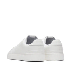 TRVL LITE White Leather Lace-Up Sneaker