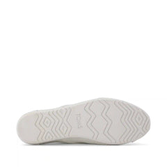 Womens Cordones Plus Sneaker White Canvas