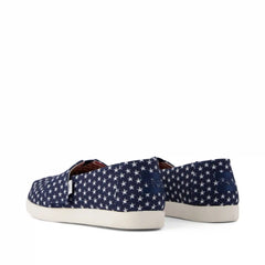 Alpargata Classic Kids Shoe Navy Stars Canvas