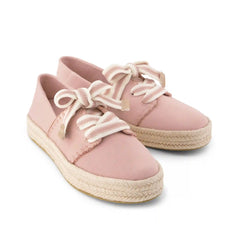 Womens Carolina Lace-Up Espadrille Seashell Deco Stitch