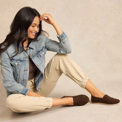 Womens Alpargata Classic Hot Cocoa Heritage Canvas