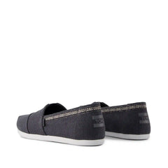 Womens Alpargata Classic Forged Iron Vintage Slub