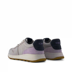 Womens TRVL LITE Retro Runner Sneaker Water Repellent Lunar Grey Suede