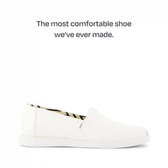 Alpargata Plus White Recycled Cotton Canvas
