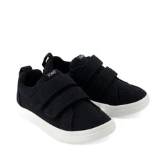 Cruz Double Strap Black Heritage Canvas Toddler Sneaker