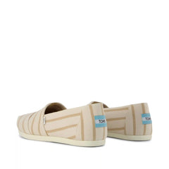 Womens Alpargata Classic Natural Riviera Stripe