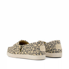 Alpargata Classic Kids Shoe Natural Leopard Print
