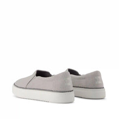 Womens Emily Slip On Sneaker Drizzle Grey Heritage Canvas