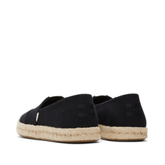 Alpargata Rope 2.0 Black Recycled Cotton Espadrille