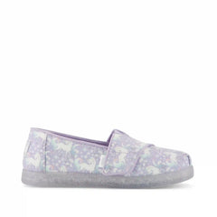Alpargata Classic Kids Shoe Misty Lilac Iridescent Unicorn