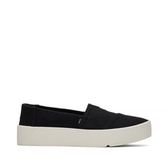 Verona Black Slip On Sneaker